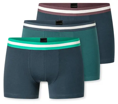 Productafbeelding van Schiesser jongens boxershorts, 3-pack - 95/5 katoen - maten 140 tot 176