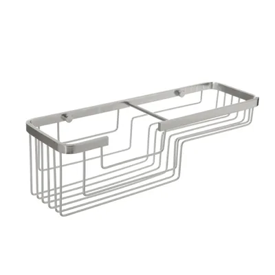 Produktbild von Tatay Rectangular 37x12x11.3 Cm Duschkorb Silber  Silber One Size