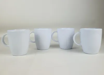 Produktbild von Melamintassen Becher 4-teilig Non-Slip Cool White
