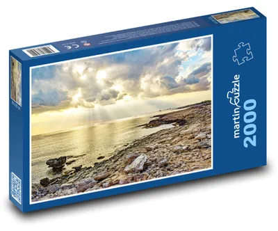 Obrázok produktu pre Puzzle 2000 More - skalnaté pobrežie pri svitaní - martinpuzzle