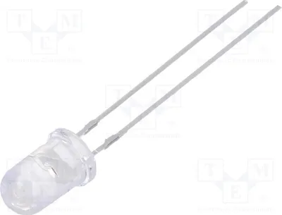 Immagine prodotto di 2 LED, 22000÷25000 mcd, 5 mm, 3,5÷4,5 lm, arancione, 30 mA, 15°, 1,8÷2,6 V, modello OS5OKP5111A, diodo LED