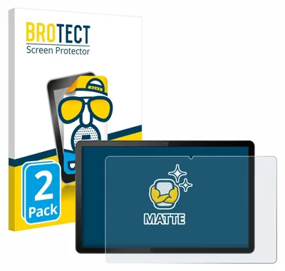 Produktbild von 2x BROTECT Schutzfolie für Lenovo Tab P11 (im Querformat) Displayschutz Displayschutzfolie Folie Matt Entspiegelungsfolie