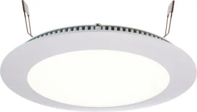 Image de Panneau LED 12 encastré blanc plat rond Ø18 cm dimmable 4000K blanc neutre