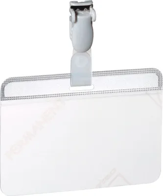 Obrázok produktu pre DURABLE 8149-19 DURABLE Laminier-Namensschild, mit Clip, 90 x 54 mm