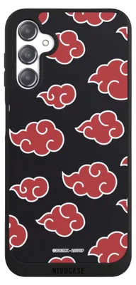 Produktbild von NIVOCASE Handyhülle für Samsung Galaxy A14 5G  Hülle NIVOpure Case Schwarz Naruto Shippuden Offizielles Lizenzprodukt Akatsuki