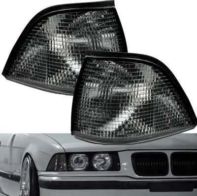Produktbild von Frontblinker Set smoke für BMW 3er E36 12.1990-09.1999 Coupe Cabrio