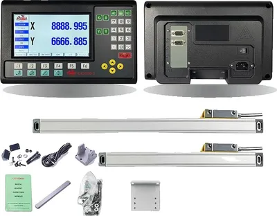 Produktbild von Digitalanzeigesystem, hohe Präzision 0,005 mm, mehrsprachige Unterstützung, GCS909 2-Achsen-Kit