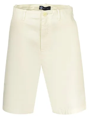 Immagine prodotto di Pantaloncini chino da donna bianchi: taglio aderente con 3 tasche