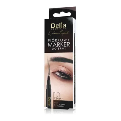 Zdjęcie produktu dla Delia Marker Do Brwi Ciemny Czarny