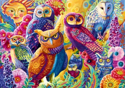 Immagine prodotto di BLUEBIRD Gufo puzzle di autogestione 2000 pezzi