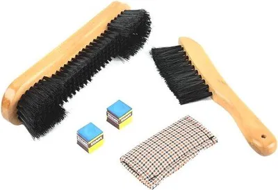 Produktbild von Poolbillard-Reinigungsset Massivholz Nylon Zubehör