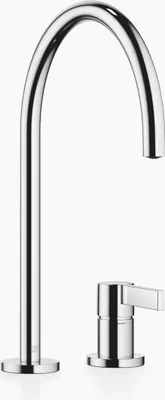 Produktbild von Dornbracht 32815875-00 2-Lochbatt. m.Einzelros. TARA ULTRA