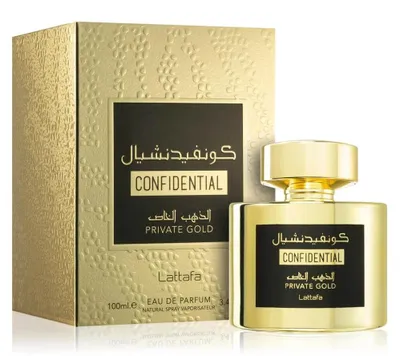 Image de Confidential Private Gold Eau de Parfum 100 ml - Lattafa