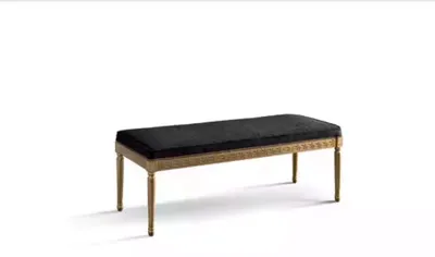 Produktbild von Bank Polsterbank Designer Sitzbank Wohnzimmer Klassischer Möbel Neu