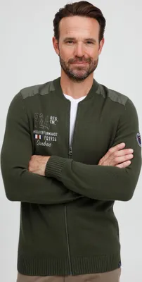 Produktbild von FQ1924 FQErland Herren Strickjacke Cardigan Grobstrick