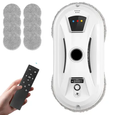 Productafbeelding van Raamreinigingsrobot, afstandsbediening, hoge zuigkracht, ja, wit, EU