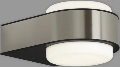 Immagine prodotto di Lampada da parete per esterni a LED Lampada da esterno in acciaio inox 6,5W IP44 4000K plastica Briloner