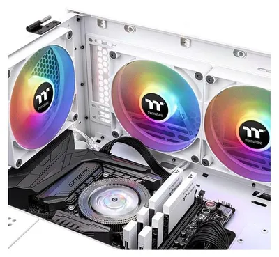 Image de Thermaltake CL-F154-PL14SW-A Lüfter Thermaltake CT 140 (2-Fan-Pack)  "ARGB Sync"    White retail