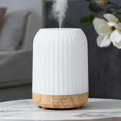 Productafbeelding van Aromadiffuser, 250 ml, diffuser etherische oliën, luchtbevochtiger met timer