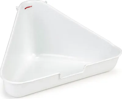 Image de Beeztees Lapin WC Pip - Rongeur - Plastique - Blanc - 35x20x17 cm