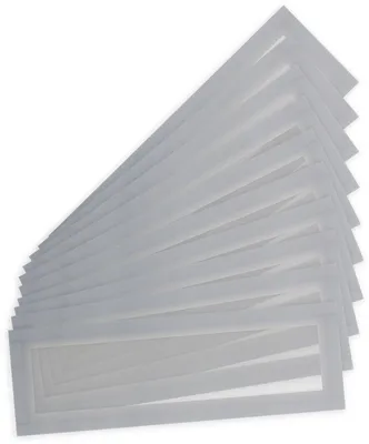 Zdjęcie produktu dla Rama informacyjna Magneto Solo Pro heading 75x230mm PU=10 sztuk szary