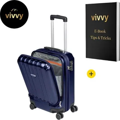 Produktbild von Famanu Pilotenkoffer Ausklappbar - Trolley mit 4 Rollen - 40 Liter - 53 x 37 x 23 cm