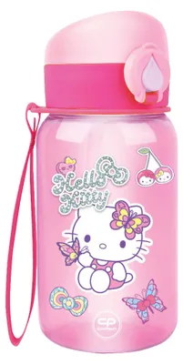 Obrázek produktu pro Láhev 500 ml Hello Kitty Hugo světle růžová – PATIO