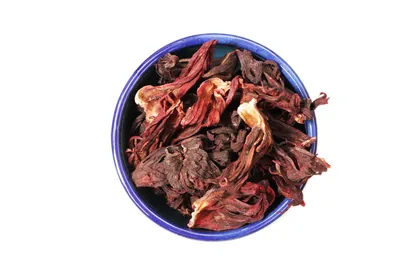 Produktbild von Racines Bissap-Tee aus roten Hibiskusblüten