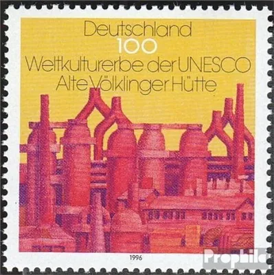 Produktbild von Briefmarken BRD (BR.Deutschland) 1996 Mi 1875 (kompl.Ausgabe) postfrisch Kultur- und Naturerbe der Menschheit