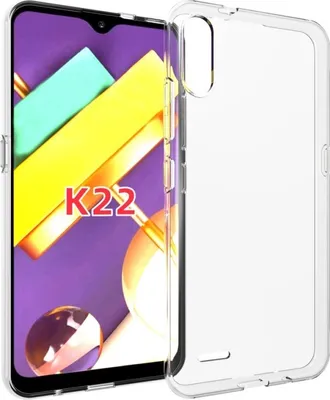 Immagine prodotto di LG K22 Custodia del telefono cellulare Custodia in silicone Cover Bumper Trasparente