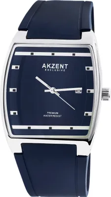 Produktbild von AKZENT EXLUSIVE Herrenuhr mit Silikonband, IPS