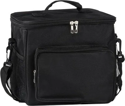 Image de Sac de voyage isotherme - 10 L - noir - sans plis