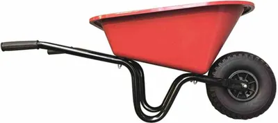 Image de Altrad Fort FO35606 Brouette pour enfants 20 L montée, avec roue en PU, rouge