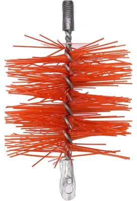 Image de Brosse de cheminée en PVC de 120 mm, pour le nettoyage des cheminées, des conduits de ventilation et des tuyaux en acier inoxydable