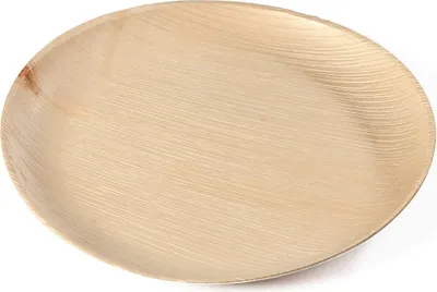 Produktbild von Teller aus Palmblatt, rund, Ø 180 x h20 mm, 20 Stück