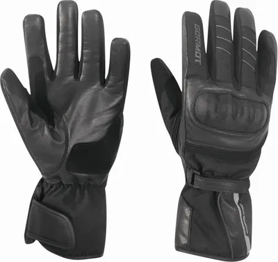 Produktbild von Germot Herren Motorradhandschuhe Jacksonville Pro, Schwarz, XS
