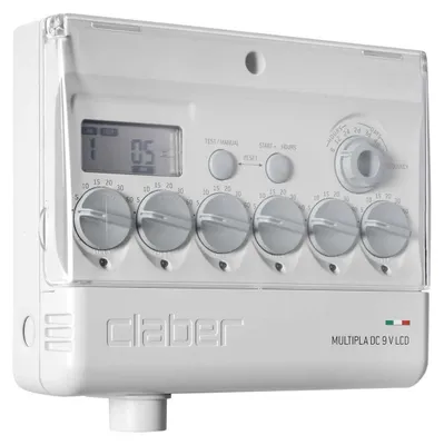 Zdjęcie produktu dla Komputer wodny Claber Multipla Dc 9 V LCD