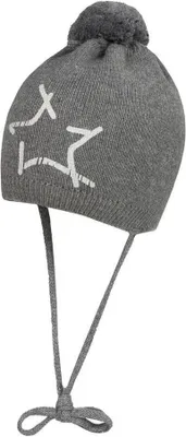 Produktbild von Döll Baby Strick-Bindemütze Stern grau 37 cm