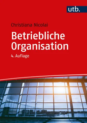 Produktbild von Betriebliche Organisation