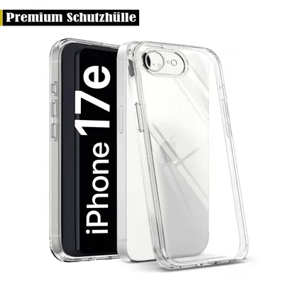 Produktbild von Für iPhone 17e (6.1") - Transparent Schutzhülle Silikon Handy Hülle TPU Case Cover