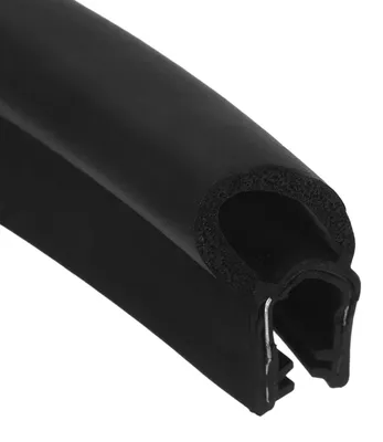 EPDM Türdichtungsstreifen 1 m, 16x34 mm, für 6-9 mm Rand
