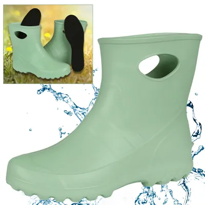 Produktbild von Mintfarbene Damen Schaumstoff-Gummistiefel, Garden Lemigo 37 EU / 4 UK