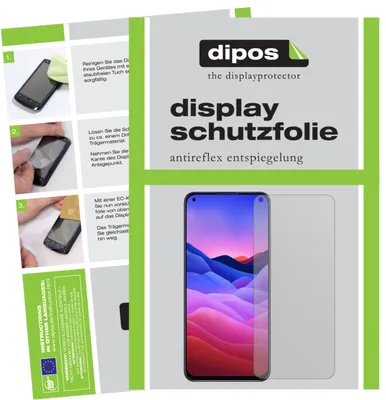 Produktbild von 2x Schutzfolie für ZTE Axon 11 SE matt Displayschutzfolie Folie Display Schutz dipos