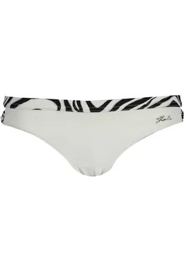 Image de KARL LAGERFELD BEACHWEAR Maillot de bain femme textile blanc SF17892 - Taille : XS