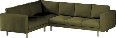 Produktbild von Dekoria Bezug für Norsborg 5-Sitzer Ecksofa, olivgrün, Norsborg 5-Sitzer Ecksofabezug