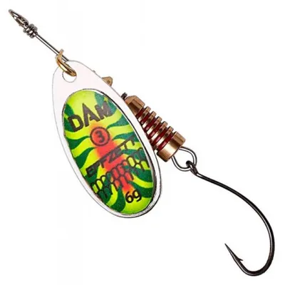 Obrázek produktu pro Dam Effzett Rotačka Spinner Single Hook 4g Fire Tiger