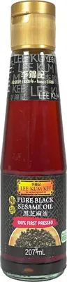 Produktbild von LEE KUM KEE Reines Schwarzes Sesamöl / 100% Pure Black Sesame Oil 207ml