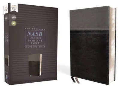 Produktbild von NASB, Thinline Bible, Leathersoft, Black, Red Letter, 1995 Text, Comfort Print