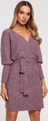 Produktbild von Made of Emotion Pulloverkleid für Frauen Aethorise M631 lila S/M
