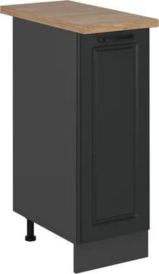 Produktbild von Apothekerschrank Vicco R-Line Anthrazit Landhaus 30 cm , AP Eiche, Model 53988